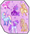 Size: 3173x3625 | Tagged: safe, artist:spudsmcfrenzy, imported from derpibooru, applejack, fluttershy, pinkie pie, rainbow dash, rarity, twilight sparkle, pegasus, pony, alternate design, earth pony fluttershy, earth pony rarity, flapplejack, high res, mane six, pegasus twilight sparkle, race swap, unicorn pinkie pie, unicorn rainbow dash, vulgar description