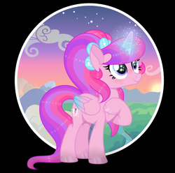 Size: 3168x3144 | Tagged: safe, artist:xxcheerupxxx, imported from derpibooru, oc, oc only, oc:starflight sparkle, alicorn, pony, base used, female, high res, magic, mare, solo