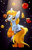 Size: 700x1108 | Tagged: safe, artist:pledus, imported from derpibooru, oc, oc only, oc:silver spirit, pony, unicorn, amputee, candy, candy cane, christmas, christmas ornament, clothes, decoration, food, hearth's warming eve, holiday, ornament, prosthetic limb, prosthetics, socks, solo, striped socks