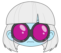 Size: 740x640 | Tagged: safe, artist:batipin, imported from derpibooru, part of a set, photo finish, equestria girls, female, head only, simple background, solo, transparent background