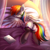 Size: 5000x5000 | Tagged: safe, alternate version, artist:atlas-66, imported from derpibooru, rainbow dash, pegasus, pony, adorasexy, bed, butt, clothes, cute, day, dock, dock fluff, eyes closed, female, frog (hoof), grooming, ipad, lying down, mare, plot, prone, rainbutt dash, see-through, sexy, socks, solo, stockings, stupid sexy rainbow dash, tail, thigh highs, underhoof, wings