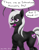 Size: 1100x1400 | Tagged: safe, artist:rockhoppr3, imported from derpibooru, oc, oc only, oc:ace hearts, earth pony, pony, asexual, asexuality, chest fluff, sad, solo, speech bubble