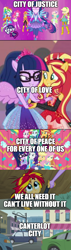 Size: 500x1749 | Tagged: safe, edit, edited screencap, imported from derpibooru, screencap, applejack, fluttershy, pinkie pie, rainbow dash, rarity, sci-twi, sunset shimmer, twilight sparkle, equestria girls, equestria girls (movie), equestria girls series, forgotten friendship, legend of everfree, rollercoaster of friendship, canterlot city, comic, crystal guardian, gotham city, humane five, humane seven, humane six, inspirational, ponied up, positive ponies, r. kelly, screencap comic, song reference, super ponied up