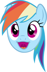 Size: 2000x3064 | Tagged: safe, artist:m99moron, imported from derpibooru, rainbow dash, pegasus, pony, may the best pet win, faic, female, high res, mare, ponyface, simple background, solo, transparent background, vector
