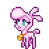 Size: 72x72 | Tagged: safe, artist:mane6, imported from derpibooru, pom lamb, sheep, them's fightin' herds, community related, pixel art, pom (tfh), simple background, solo, sprite, transparent background
