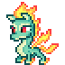 Size: 72x72 | Tagged: safe, artist:mane6, imported from derpibooru, tianhuo, dragon, hybrid, longma, them's fightin' herds, community related, picture for breezies, pixel art, simple background, solo, sprite, tianhuo (tfh), transparent background