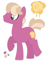 Size: 2300x2900 | Tagged: safe, artist:magicuniclaws, imported from derpibooru, oc, oc only, earth pony, pony, high res, magical lesbian spawn, male, offspring, parent:cheerilee, parent:lily valley, simple background, solo, stallion, transparent background