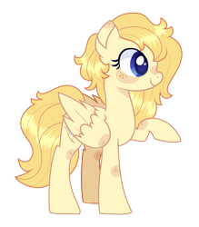 Size: 3243x3694 | Tagged: safe, artist:auroramint, imported from derpibooru, oc, oc only, oc:golden melody, pegasus, pony, female, high res, mare, reference, solo