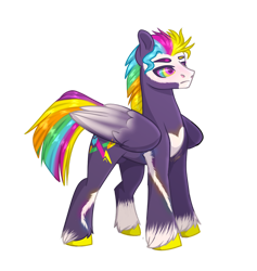 Size: 1280x1352 | Tagged: safe, artist:copshop, imported from derpibooru, oc, oc only, oc:glitch, pegasus, pony, male, nudity, sheath, simple background, solo, stallion, transparent background