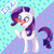 Size: 3000x3000 | Tagged: safe, artist:sweet-shroom, imported from derpibooru, part of a set, rarity, pony, unicorn, cute, cutie mark, ear fluff, glasses, glasses rarity, high res, idea, leg fluff, raribetes, redraw, solo