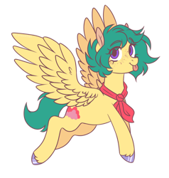 Size: 1024x1075 | Tagged: safe, artist:lynesssan, imported from derpibooru, oc, oc only, oc:emmy, pegasus, pony, female, mare, simple background, solo, tongue out, transparent background