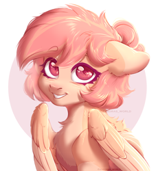 Size: 3000x3300 | Tagged: safe, artist:avroras_world, imported from derpibooru, oc, oc only, pegasus, pony, cute, female, happy, high res, mare, pegasus oc, smiling, wings