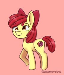 Size: 1200x1400 | Tagged: safe, artist:daydreamcloud_, imported from derpibooru, apple bloom, earth pony, pony, female, filly, solo