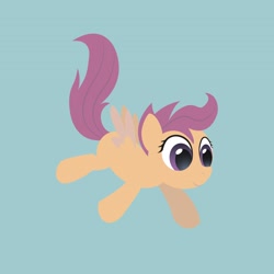 Size: 2550x2550 | Tagged: safe, artist:methcurie, artist:vxvcurie, imported from derpibooru, scootaloo, pony, female, filly, high res, solo
