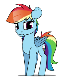 Size: 3800x4800 | Tagged: source needed, safe, artist:dacaoo, imported from derpibooru, rainbow dash, pegasus, pony, floppy ears, simple background, solo, transparent background