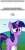 Size: 500x1005 | Tagged: safe, edit, edited screencap, editor:professorventurer, imported from derpibooru, screencap, twilight sparkle, pony, unicorn, feeling pinkie keen, season 1, ..., confused, imgflip, meme, meta, solo, unicorn twilight, visible confusion