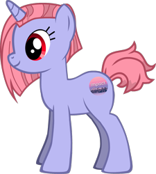 Size: 1211x1344 | Tagged: safe, artist:popstonia, imported from derpibooru, oc, oc only, oc:impact, pony, unicorn, pony creator, 2b2t, solo