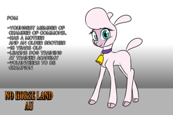 Size: 1800x1200 | Tagged: safe, artist:redahfuhrerking, imported from derpibooru, pom lamb, sheep, them's fightin' herds, alternate universe, community related, pom (tfh), solo, story included