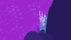 Size: 1280x720 | Tagged: safe, imported from derpibooru, screencap, season 1, the ticket master, background, canterlot, night, no pony, scenic ponyville, sky, stars