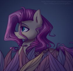 Size: 1234x1200 | Tagged: safe, artist:chaosangeldesu, imported from derpibooru, fluttershy, pegasus, pony, mood, solo