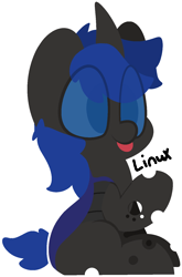 Size: 1026x1555 | Tagged: safe, artist:moonydusk, imported from derpibooru, oc, oc only, oc:swift dawn, changeling, pony, :p, blue changeling, changeling oc, commission, cute, male, ocbetes, simple background, sitting, solo, stallion, tongue out, transparent background