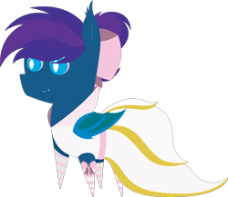 Size: 7008x6076 | Tagged: safe, artist:tikibat, derpibooru exclusive, imported from derpibooru, oc, oc only, oc:stardust, oc:stardust(cosmiceclipse), bat pony, pony, absurd resolution, bat pony oc, bat wings, bow, clothes, crossdressing, dress, ear fluff, fangs, hair bow, makeup, male, membranous wings, pointy ponies, simple background, slit eyes, slit pupils, socks, solo, stallion, striped socks, transparent background, wings