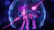 Size: 3840x2160 | Tagged: source needed, safe, artist:valiant studios, imported from derpibooru, twilight sparkle, oc, oc:twilight (dimensional shift), alicorn, pony, 3d, angry, blender, chopsticks, dimensional shift, energy sword, female, high res, mare, platform, rift gate, solo, sword, twilight sparkle (alicorn), vs twi, weapon