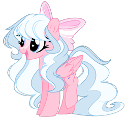 Size: 3000x2775 | Tagged: safe, artist:emberslament, imported from derpibooru, oc, oc only, oc:lily cloud, pegasus, pony, commission, female, high res, mare, pegasus oc, simple background, solo, solo female, transparent background, wings