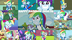 Size: 1280x720 | Tagged: safe, edit, edited screencap, editor:quoterific, imported from derpibooru, screencap, applejack, fluttershy, rainbow dash, sci-twi, twilight sparkle, a photo booth story, eqg summertime shorts, equestria girls, equestria girls (movie), equestria girls series, fluttershy's butterflies, friendship games, happily ever after party, i'm on a yacht, leaping off the page, movie magic, rainbow rocks, run to break free, sic skateboard, spring breakdown, sunset's backstage pass!, the last day of school, spoiler:eqg series (season 2), spoiler:eqg specials, ^^, all good (song), chs rally song, clothes, crossed arms, cute, cutie mark, cutie mark on clothes, dashabetes, eyes closed, fall formal outfits, female, fluttershy's butterflies: rainbow dash, football, geode of super speed, grin, happily ever after party: rainbow dash, helmet, hoodie, jewelry, magical geodes, male, necklace, open mouth, ponied up, smiling, solo, sports, thumbs up, wings