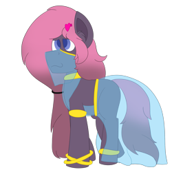 Size: 1999x1999 | Tagged: safe, artist:derpy_the_duck, imported from derpibooru, oc, oc only, earth pony, pony, belly dancer outfit, crossdressing, hairpin, harem outfit, jewelry, simple background, solo, transparent background