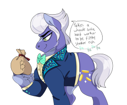Size: 3024x2500 | Tagged: safe, artist:gingygin, imported from derpibooru, gladmane, earth pony, pony, evil, high res, male, money bag, simple background, solo, stallion, transparent background