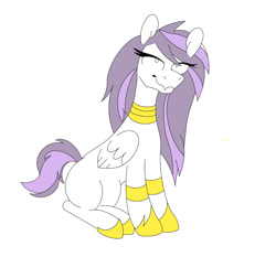 Size: 1045x974 | Tagged: artist needed, source needed, safe, imported from derpibooru, oc, oc:athena, oc:athena (shawn keller), pegasus, pony, female, guardian of the three kingdoms, guardians of pondonia, jewelry, mare, regalia, simple background, sitting, white background