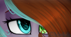 Size: 2841x1481 | Tagged: safe, artist:mediasmile666, imported from derpibooru, oc, oc only, pony, female, heterochromia, mare, solo