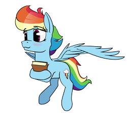 Size: 5400x4800 | Tagged: safe, artist:dacaoo, imported from derpibooru, rainbow dash, pegasus, pony, absurd resolution, blushing, book, flying, hug, simple background, solo, transparent background, wings