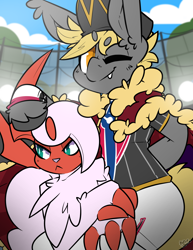 Size: 2550x3300 | Tagged: safe, artist:bbsartboutique, imported from derpibooru, oc, oc:night striker, absol, high res, pokemon sword and shield, pokémon, shiny