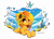 Size: 3600x2592 | Tagged: safe, artist:xsatanielx, imported from derpibooru, oc, oc only, oc:firetale, pegasus, pony, commission, female, flower, food, high res, ice cream, milkshake, solo, sunflower, wings, ych result