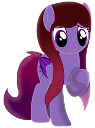 Size: 6060x8200 | Tagged: safe, artist:laszlvfx, imported from derpibooru, oc, oc only, oc:lavender wing, pegasus, pony, absurd resolution, female, mare, simple background, solo, transparent background, two toned wings, wings