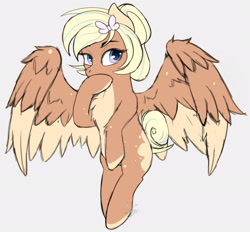 Size: 2166x2010 | Tagged: safe, artist:drarkusss0, imported from derpibooru, oc, oc only, oc:kitana, pegasus, pony, cute, female, flying, full body, high res, kitana, mare, pegasus oc, she, sketch, solo, wings