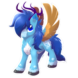Size: 1877x1877 | Tagged: safe, artist:safizejaart, imported from derpibooru, oc, oc:lucas fairy, pegasus, looking at you, pegasus oc, simple background, transparent background, wings