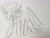 Size: 2048x1536 | Tagged: safe, artist:sky-railroad, imported from derpibooru, oc, oc only, unnamed oc, alicorn, bat pony, bat pony alicorn, pony, bat wings, horn, sketch, solo, traditional art, wings