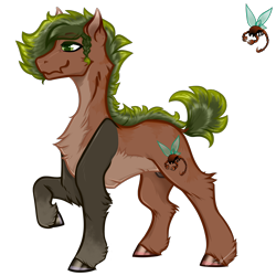 Size: 2000x2000 | Tagged: safe, artist:lightless, imported from derpibooru, imported from ponybooru, oc, oc only, oc:rapscallion, pony, high res, male, ponified, solo, stallion