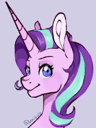 Size: 802x1060 | Tagged: safe, artist:lexipupp, imported from derpibooru, starlight glimmer, pony, unicorn, bust, portrait, solo