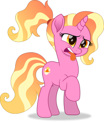 Size: 4926x5781 | Tagged: safe, artist:thatusualguy06, imported from derpibooru, luster dawn, pony, unicorn, my little pony: the movie, the last problem, .svg available, :p, absurd resolution, cute, disgusted, ewww!!!, female, lusterbetes, mare, movie accurate, nose wrinkle, raised hoof, simple background, solo, tongue out, transparent background, vector