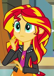 Size: 633x884 | Tagged: safe, imported from derpibooru, screencap, sunset shimmer, equestria girls, equestria girls (movie), cropped, solo