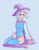 Size: 2368x3000 | Tagged: safe, artist:silverst, artist:tanatos, derpibooru exclusive, imported from derpibooru, trixie, human, cape, clothes, elf ears, female, hat, high res, humanized, leotard, simple background, smiling, socks, solo, stockings, thigh highs, trixie's cape, trixie's hat, upvote bait in the description