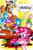 Size: 730x1094 | Tagged: safe, artist:liaaqila, imported from derpibooru, discord, gallus, pinkie pie, rainbow dash, scootaloo, spike, draconequus, dragon, earth pony, griffon, pegasus, pony, fart noise, female, food, gallus the rooster, mare, onomatopoeia, pie, prank, scootachicken, scootaturkey, silly, silly pony, sleeping, sound effects, table, tongue out, whoopee cushion