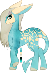 Size: 631x944 | Tagged: safe, artist:velnyx, imported from derpibooru, oc, oc only, oc:serene shores, earth pony, pony, augmented tail, female, mare, simple background, solo, transparent background