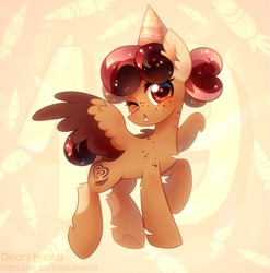 Size: 3249x3285 | Tagged: safe, artist:dedfriend, imported from derpibooru, oc, oc only, pegasus, pony, high res, pegasus oc, solo, wings