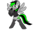 Size: 1670x1485 | Tagged: safe, artist:eowyn, imported from derpibooru, oc, oc only, oc:nighty, pegasus, pony, beanie, bipedal, clothes, feathered wings, friday night funkin', green and black mane, green and black tail, green eyes, hat, hoodie, male, microphone, open mouth, pegasus oc, simple background, singing, smiling, socks, solo, solo male, spread wings, transparent background, veil, wings