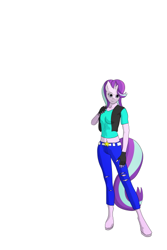 Size: 358x536 | Tagged: safe, artist:lullabyjak, imported from derpibooru, starlight glimmer, anthro, unicorn, clothes